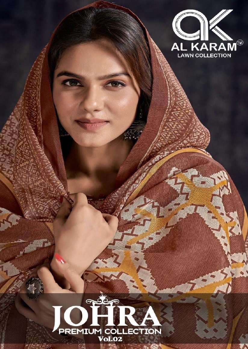 Johra Premium Collection Vol 02 open pic by Al Karam 